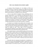 Salve: una evaluación de inversión de capital
