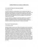 Analisis historico de las constituciones costarricenses