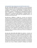 ANTECEDENTES DE ITS PARA PROTOCOLO DE INVESTIGACIÓN