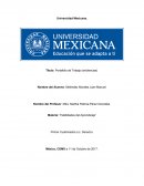 Portafolio de Trabajo (evidencias)