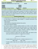 Descripción física del agua