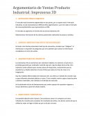 Argumetario de ventas