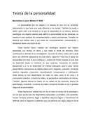 La personalidad son los rasgos y la manera en que uno se comporta
