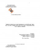 MODELO GERENCIAL PARA MEJORAR LA GESTIÓN DEL ÁREA DE CAJA DE LA DIRECCIÓN EJECUTIVA DE LA MAGISTRATURA SAN CARLOS, COJEDES