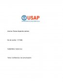 Conferencia de comunicación