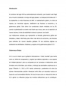 Gobernanza Global. El comienzo del siglo XXI fue extremadamente turbulento