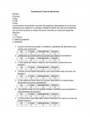 Cuestionario Toma de decisiones