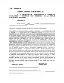 Carta poder (modelo)