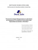 Prevención de riesgos Disergonomicos en Laboratorios de Computación en la Institución Técnica Steve Jobs-Especialidad secretariado e Informática”