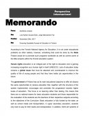 Memorandum ejamplo ONU Finland