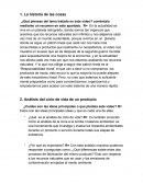 La historia de las cosas