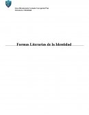 Formas Literarias de la identidad
