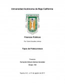 Finanzas Públicas Tipos de Fideicomisos
