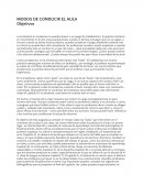 MODOS DE CONDUCIR EL AULA