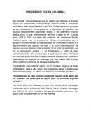 Como se da un Proceso de paz