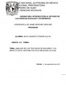 ANÁLISIS DE LOS TRATADOS DE BUCARELI Y SU IMPACTO EN EL SISTEMA POLÍTICO MEXICANO ACTUAL