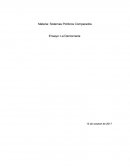 Sistemas Políticos Comparados Ensayo: La Democracia
