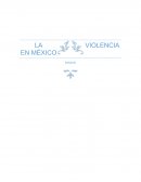 La violencia en México. LOS CARTELES EN MEXICO