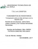 Comparacion entre el video del barco con la filosofía Lean
