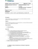 Actividad 1: Contexto de Lean Manufacturing