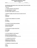 Control de lectura domiciliaria 2° básico. “Igual a mí, distinto a mí”