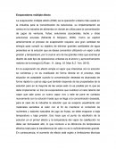 Sistemas evaporadores multiple efecto en la industria de la ingenieria quimica
