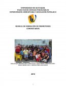 MANUAL DE FORMACIÓN DE PROMOTORES COMUNITARIOS