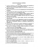 ANALISIS DE COSTOS EN LA EMPRESA