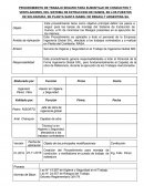 PROCEDIMIENTO DE TRABAJO SEGURO PARA ELMONTAJE DE CONDUCTOS Y VENTILADORES, DEL SISTEMA DE EXTRACCION DE HUMOS, EN LOS PUESTOS DE SOLDADURA, EN PLANTA SANTA ISABEL DE RENAULT ARGENTINA SA.