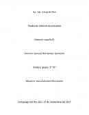 INFORME DE ENCUESTA La compañía Nike