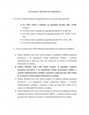 Cuestionario: Mutuales de Empleadores