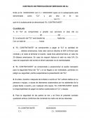 CONTRATO DE PRESTACIÓN DE SERVICIOS DE DJ