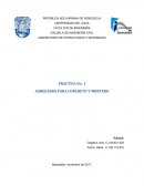 Agregados para concreto y mortero