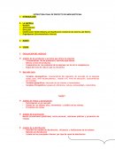 ESTRUCTURA FINAL DE PROYECTO DE MERCADOTECNIA