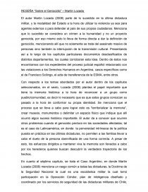 Sobre el Genocidio - Martin Lozada RESEÑA. Página 1