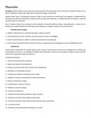 La planeación administrativa