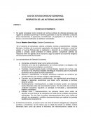 RESPUESTA DE LAS AUTOEVALUACIONES. DERECHO ECONOMICO.