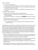 ¿Qué aspectos abarca la geografía?