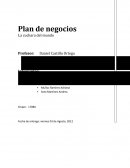 Plan de negocios La cuchara del mundo