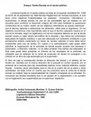 Ensayo Tienda Escolar en el sector público
