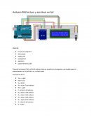 Arduino Rfid lectura y escritura en lcd