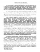 COMO UNA MARCA INDELEBLE