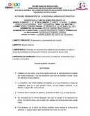 Actividades permanentes, exploración y conocimiento del mundo