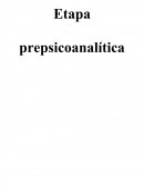 Etapa prepsicoanalítica