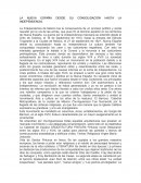 Consolidacion de la nuea españa hasta la independencia