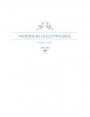 Historia de la Electricidad La chispa