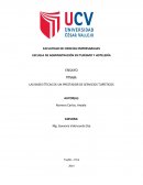 Las bases éticas de un prestador de servicios turisticos