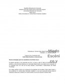 Taller miedo escenico y otras tecnicas, voz y diccion