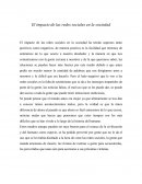 El impacto de las redes sociales en la sociedad