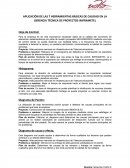 APLICACIÓN DE LAS 7 HERRAMIENTAS BÁSICAS DE CALIDAD EN LA GERENCIA TÉCNICA DE PROYECTOS IMFRAMETEL